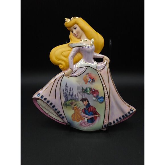 Bradford Exchange Disney Aurora Sleeping Beauty Visions Of Enchantment Wall Art - Picture 1 of 6